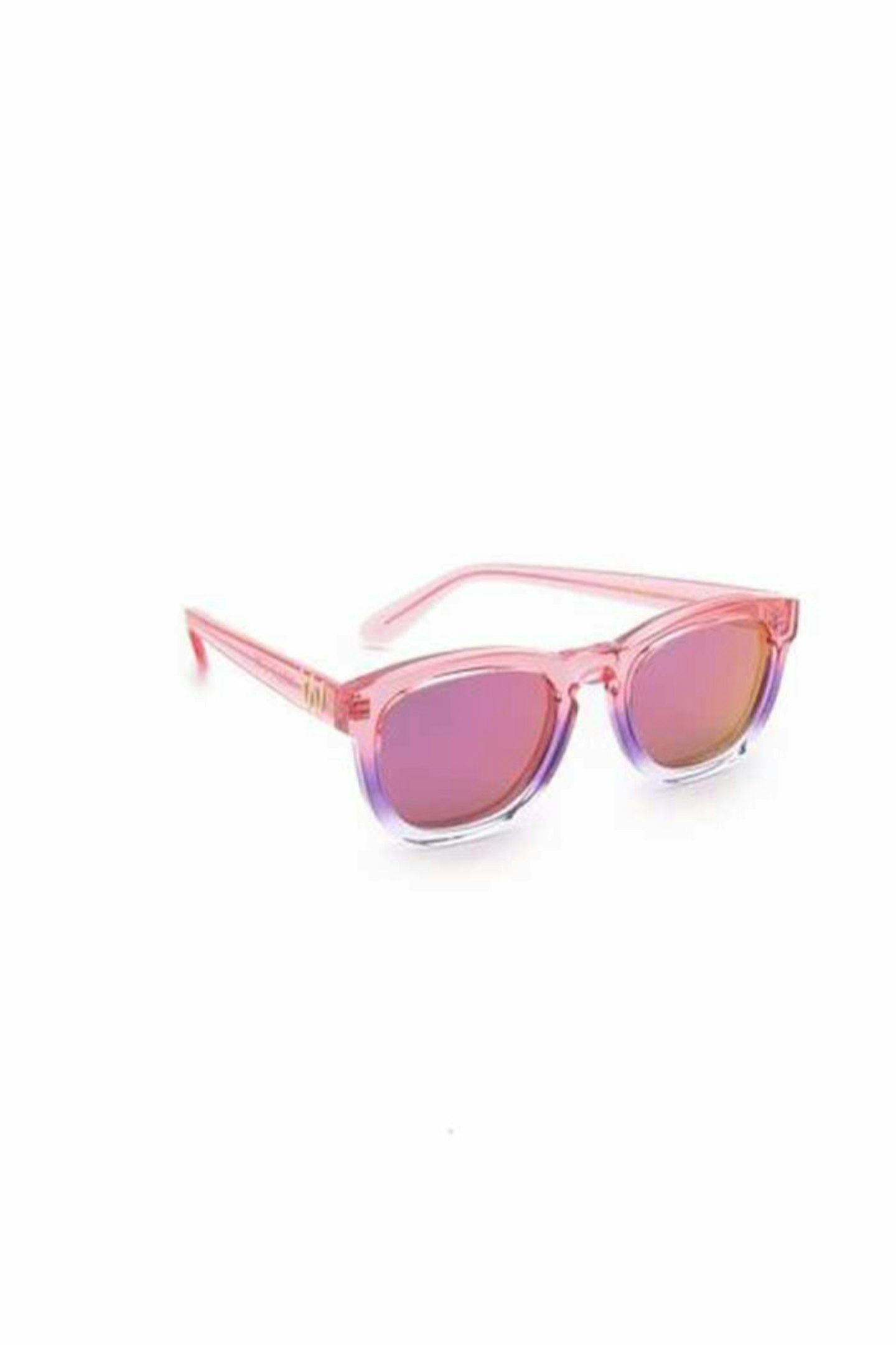Sunnies are a great way to sport a trend without having to switch up your whole wardrobe and Wildfox has some of our favourites. What's not to love about a pink lens?