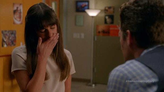 Lea Michele s onscreen performance for Glee s Cory Monteith is