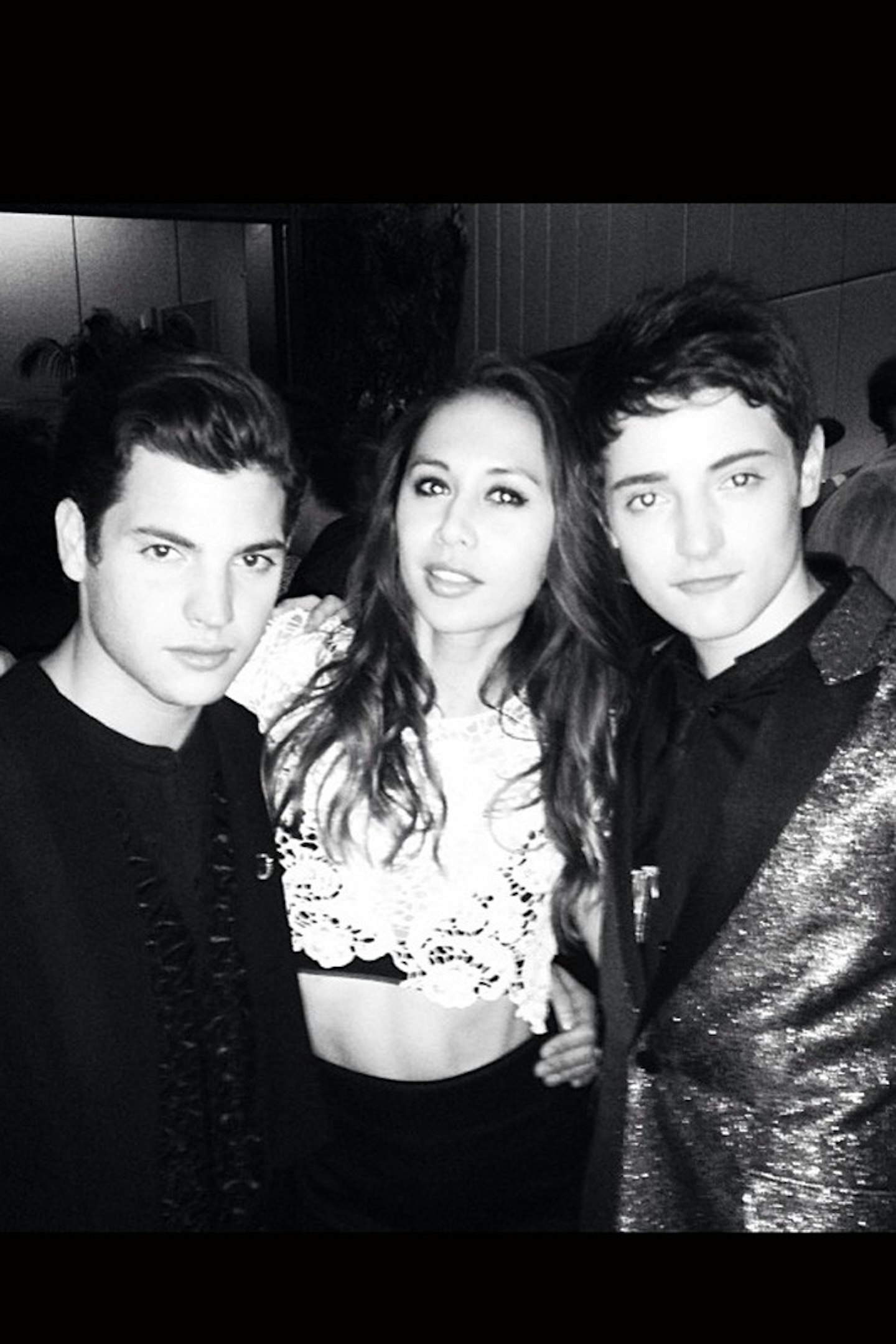 @rumineely: At the @crfashionbook Mademoiselle C party with @harry_brant #peterbrant..congrats Carine!
