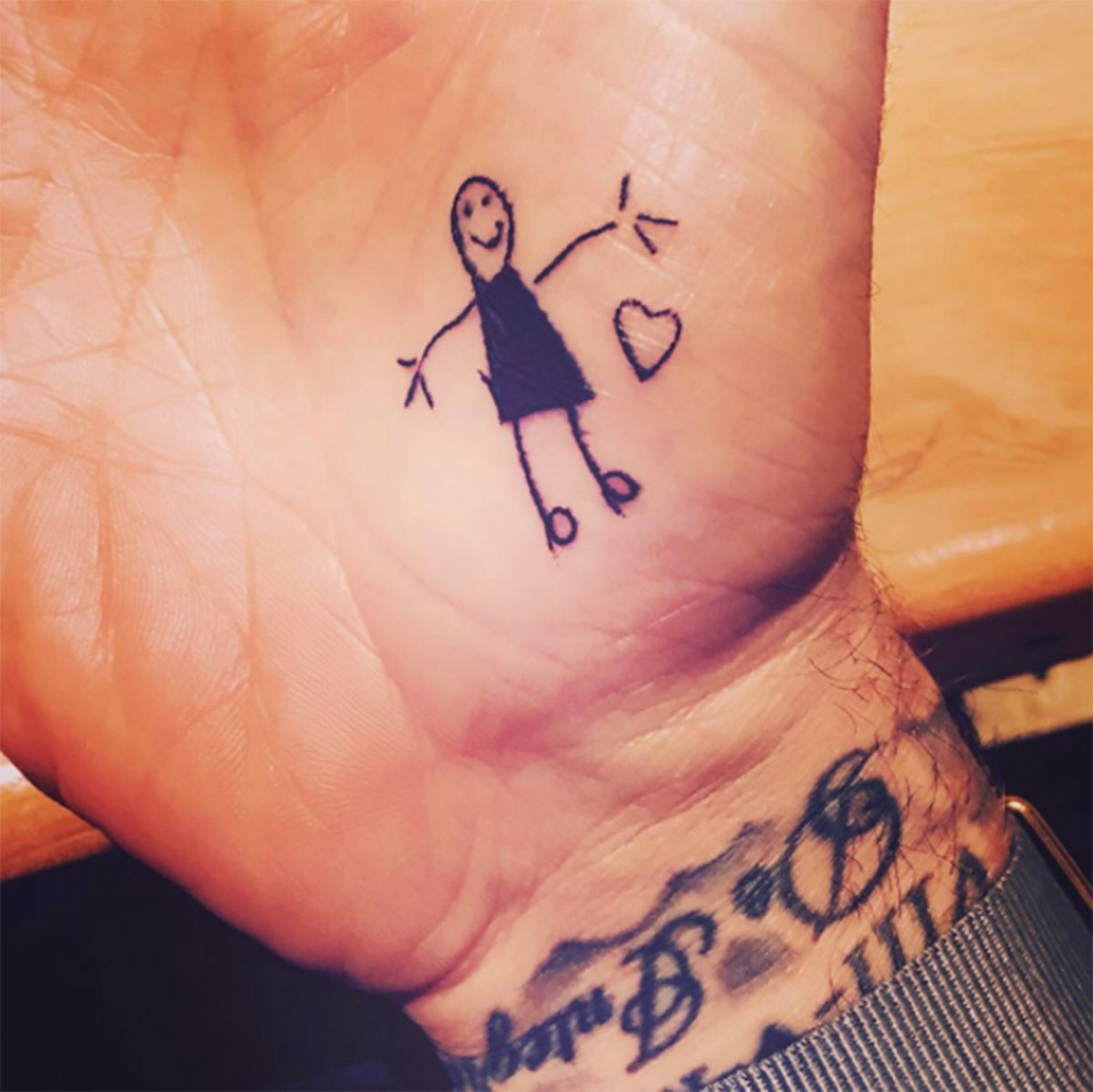 david-beckham-harper-tattoo
