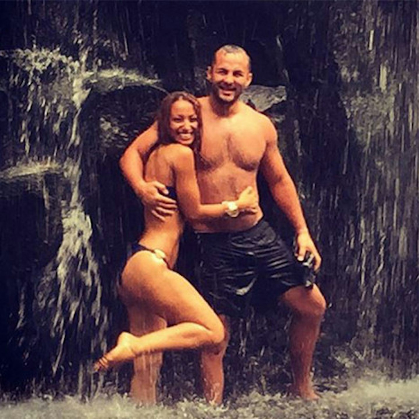 Amelle and Marcio married in Mauritius last year