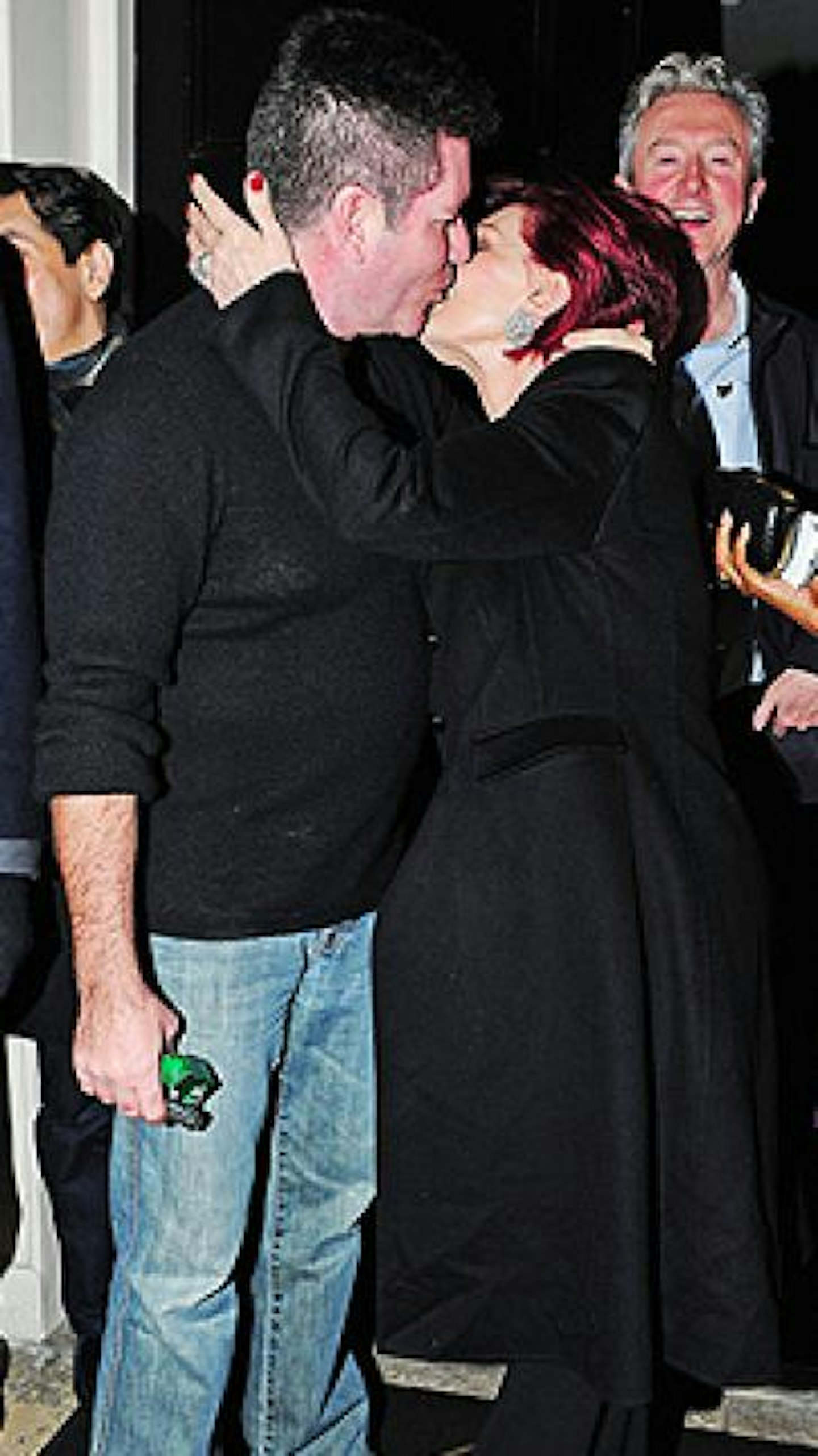 Sharon was pictured spending and evening with Simon and Louis in February, sparking speculation she might return to the X-factor