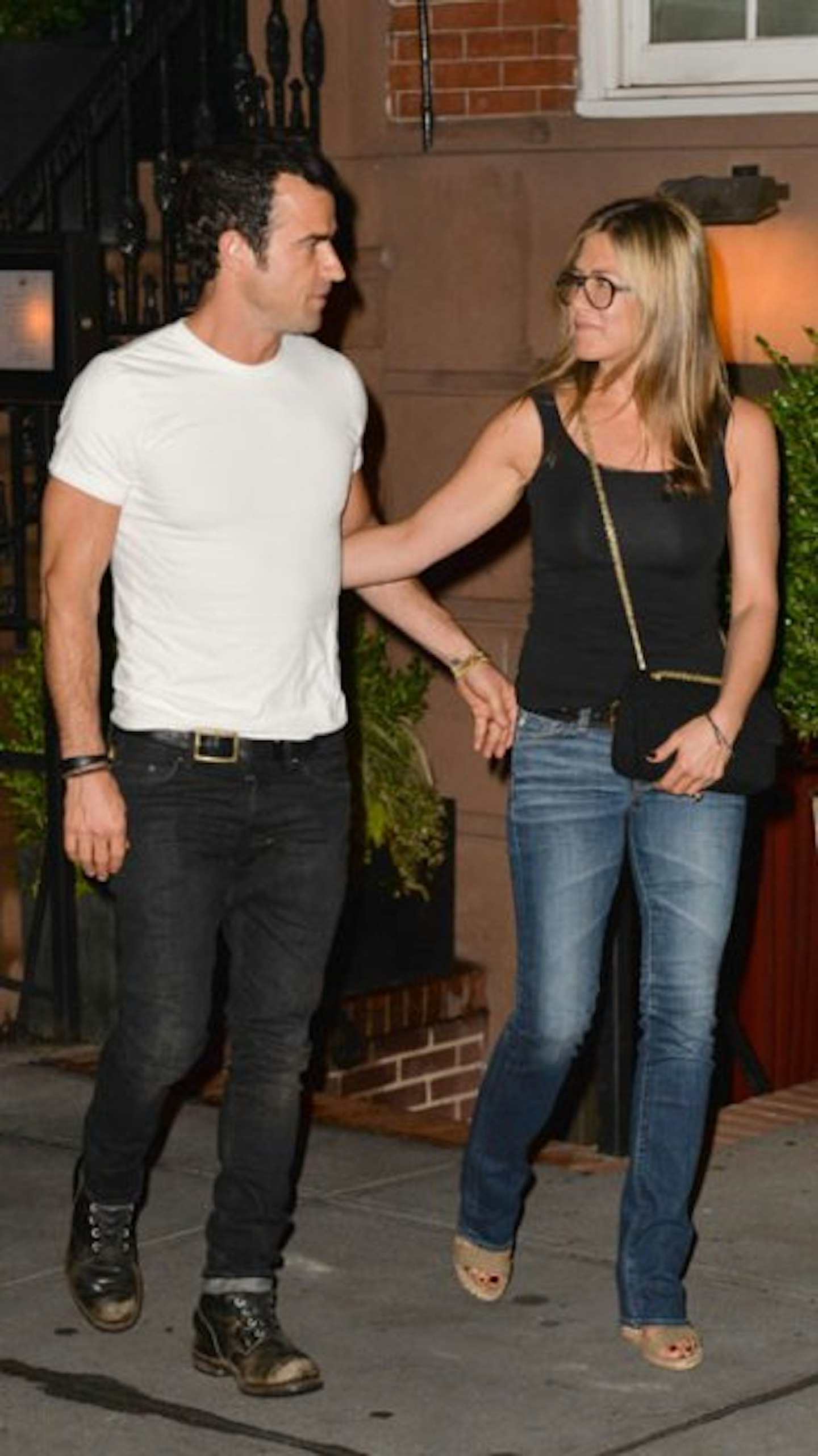 Jennifer Aniston and Justin Theroux