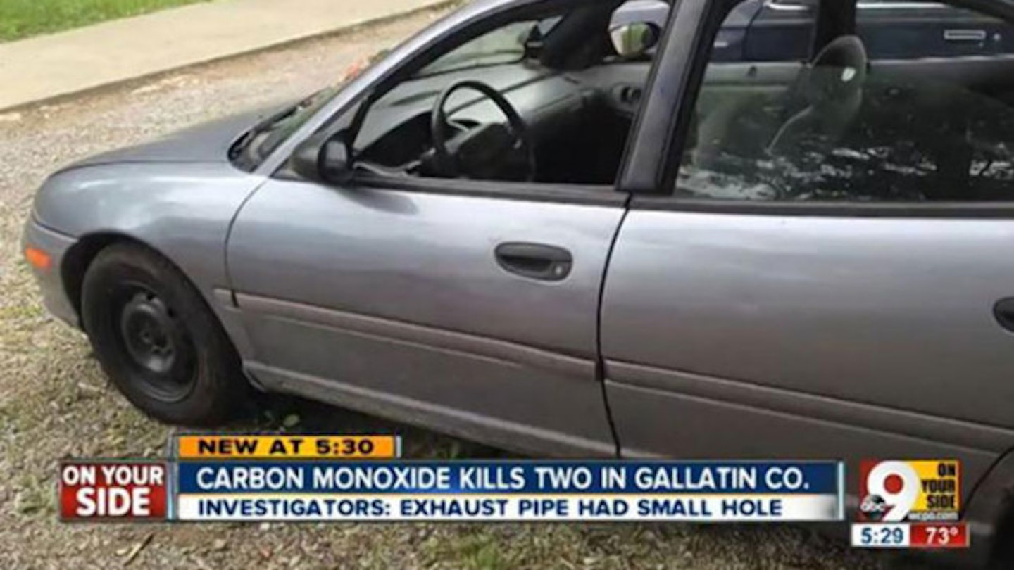 Couple die having sex in car after carbon monoxide leaks through exhaust pipe
