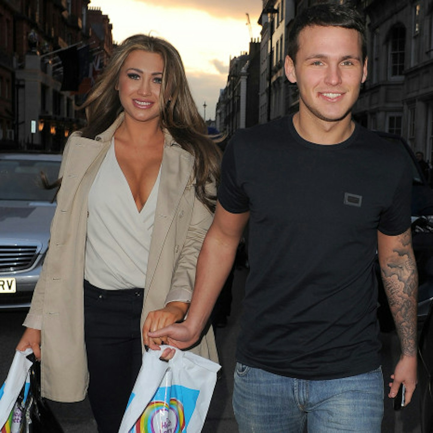 Lauren Goodger and Jake McLean