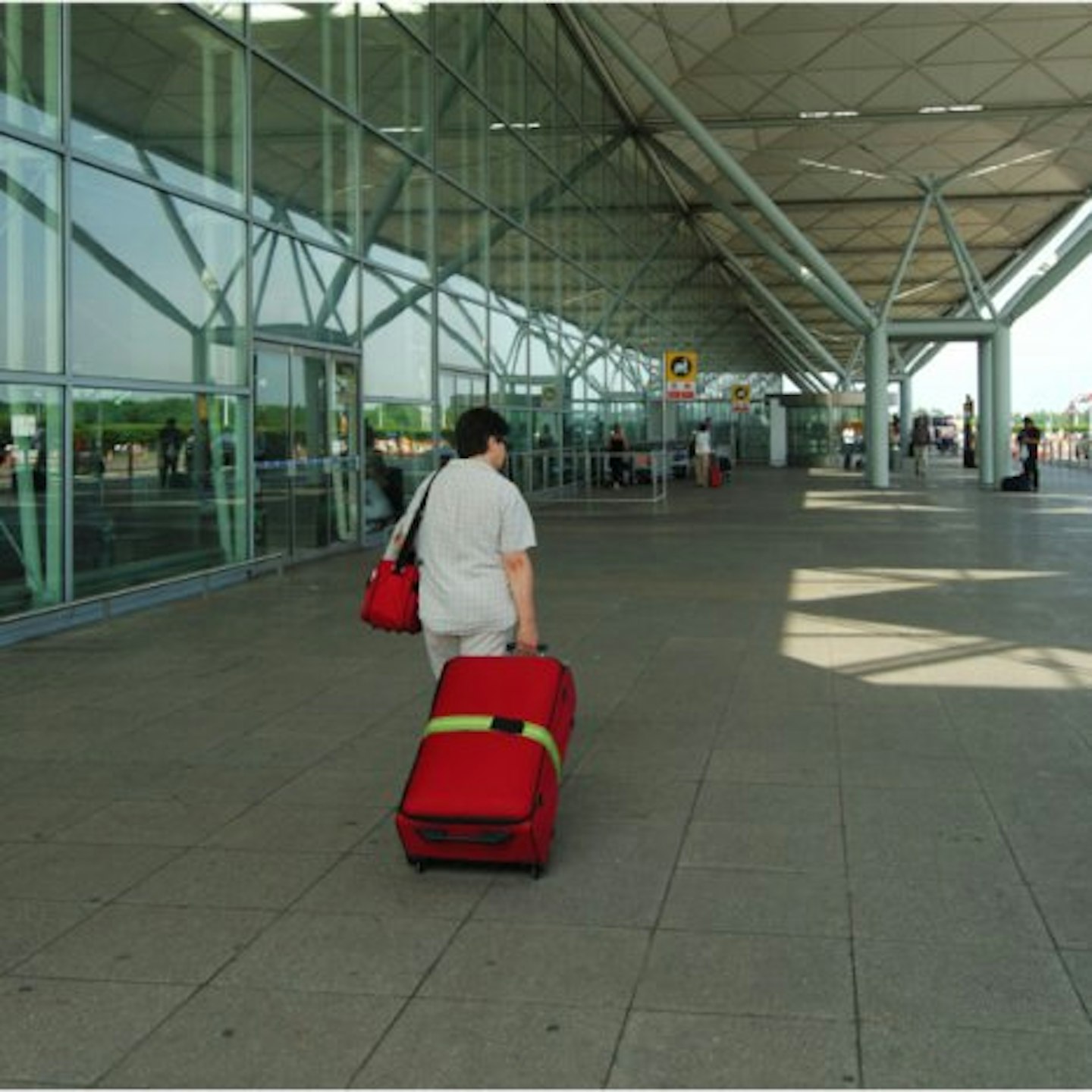 The tragic accident happened at Alicante airport