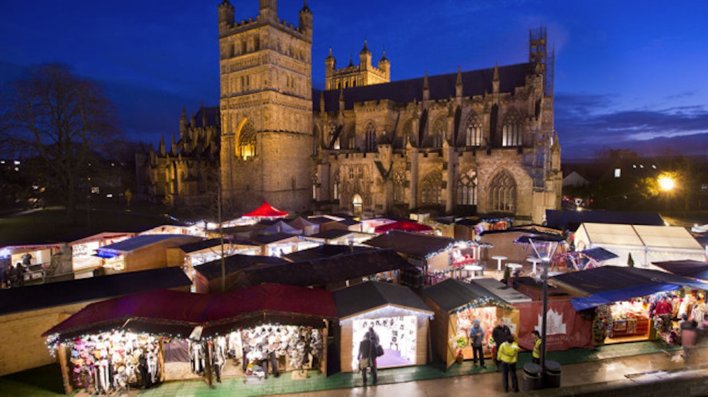 EXETER CATHEDRAL CHRISTMAS MARKET