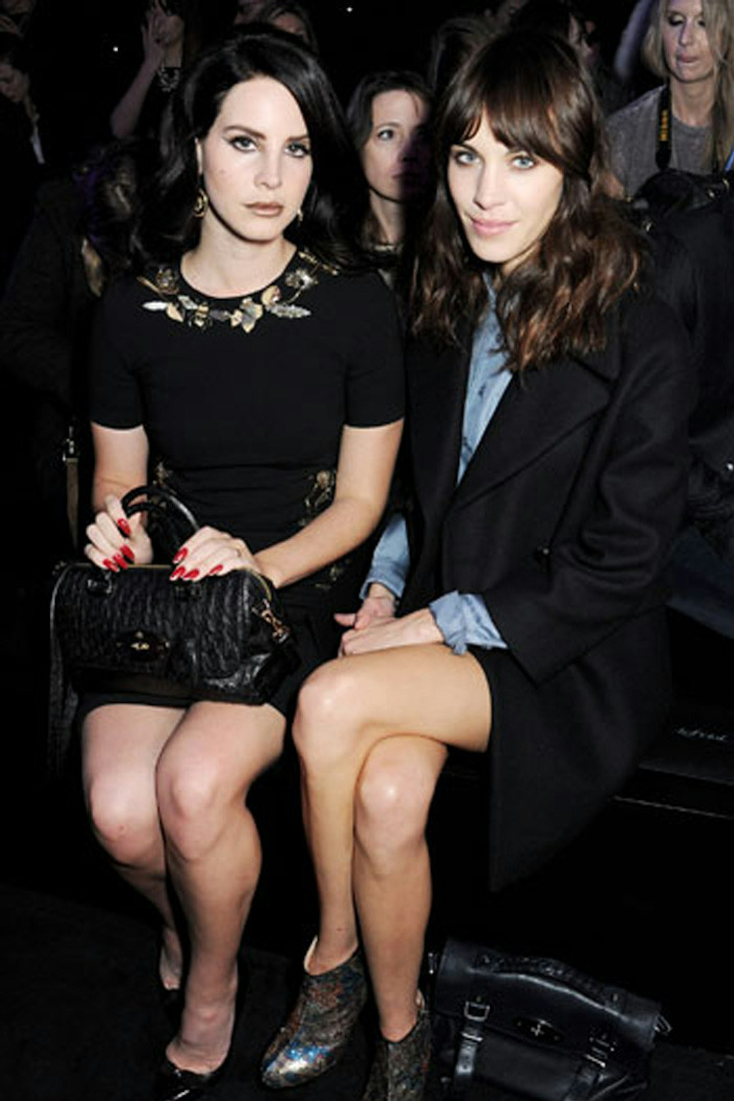 Alex Chung and Lana Del Ray at Mulberry