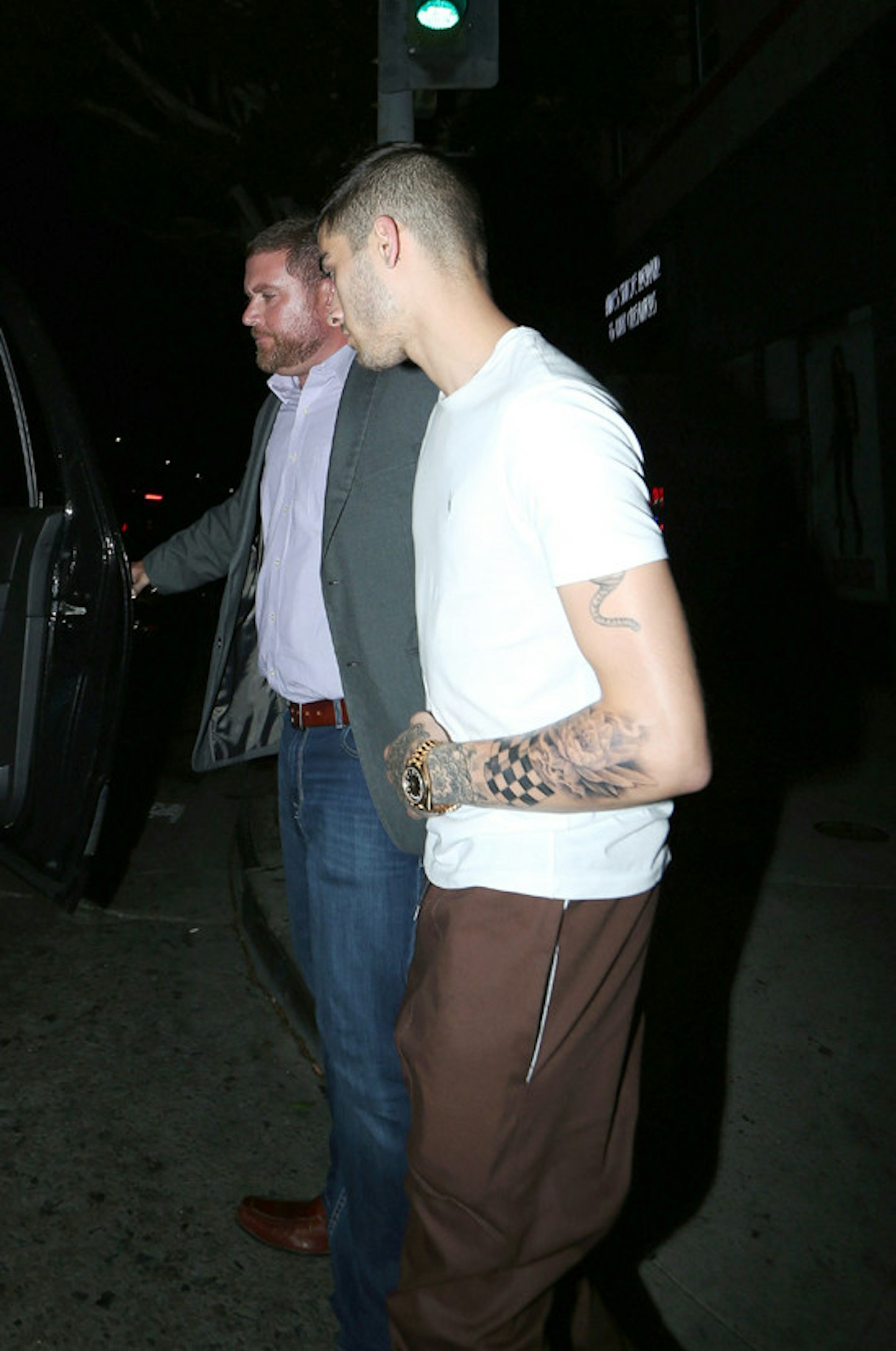 Zayns New Lotus Tattoo Symbolises Creation And Drugs What A Combo Celebrity Grazia 