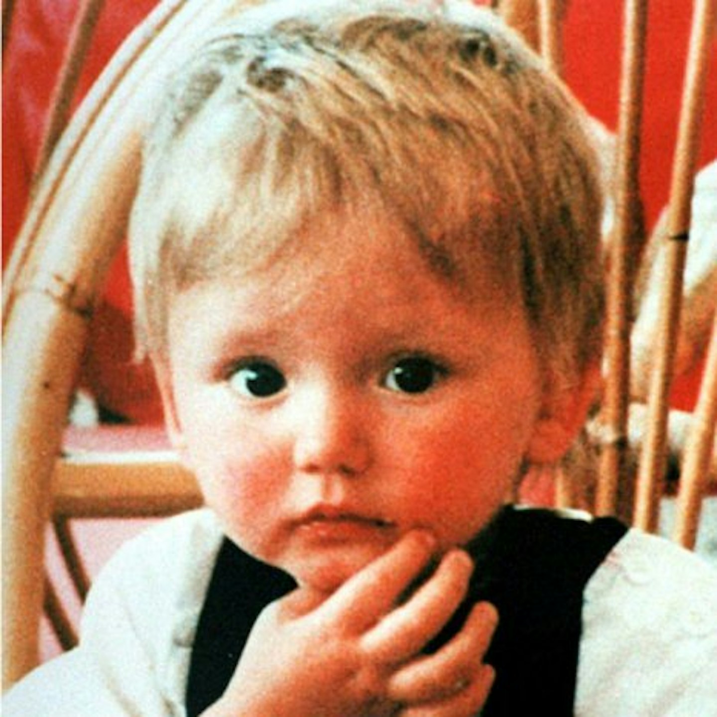 This image of Ben, aged 21 months, was circulated across Greece after he went missing