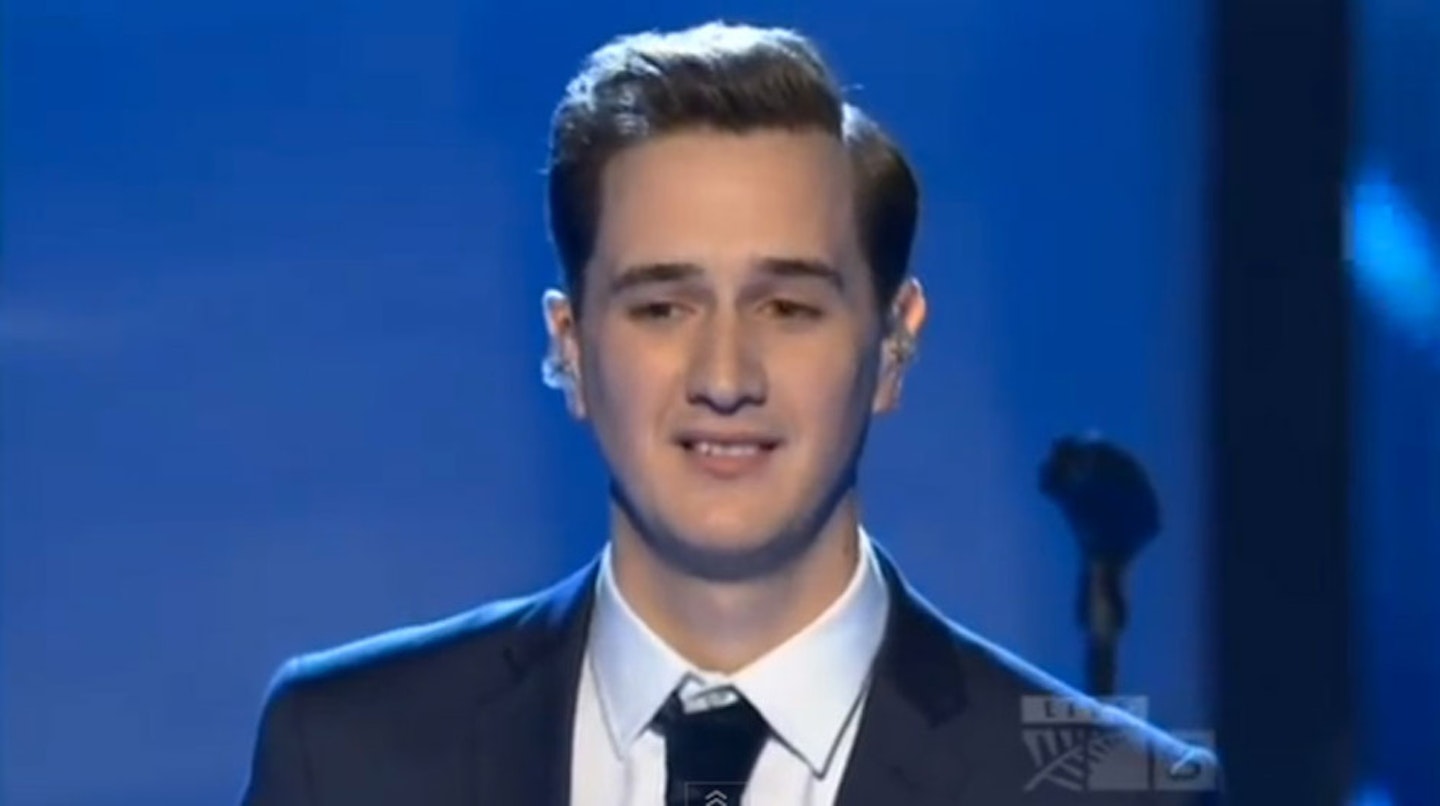 Contestant Joe Irvine