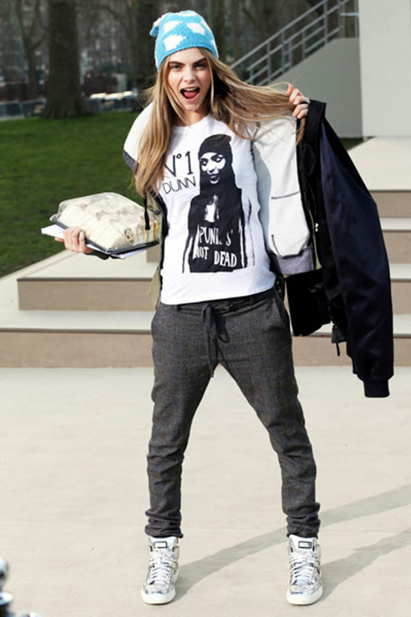Cara Slogan Tee 2