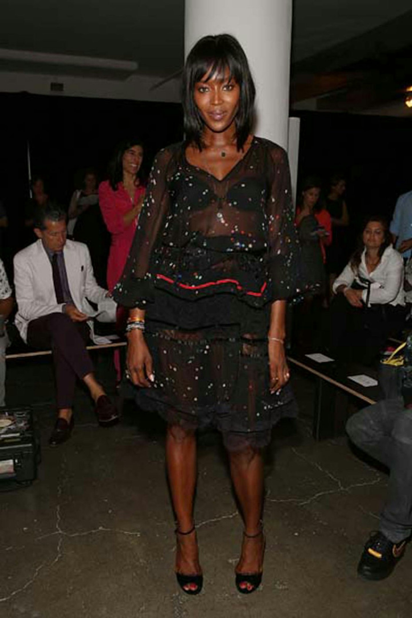 Naomi Campbell at Oliver Saillard "Models Never Talk