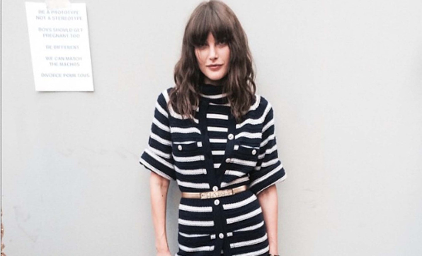 @thesocietynyc: Getting stripey with Cat Mcneil