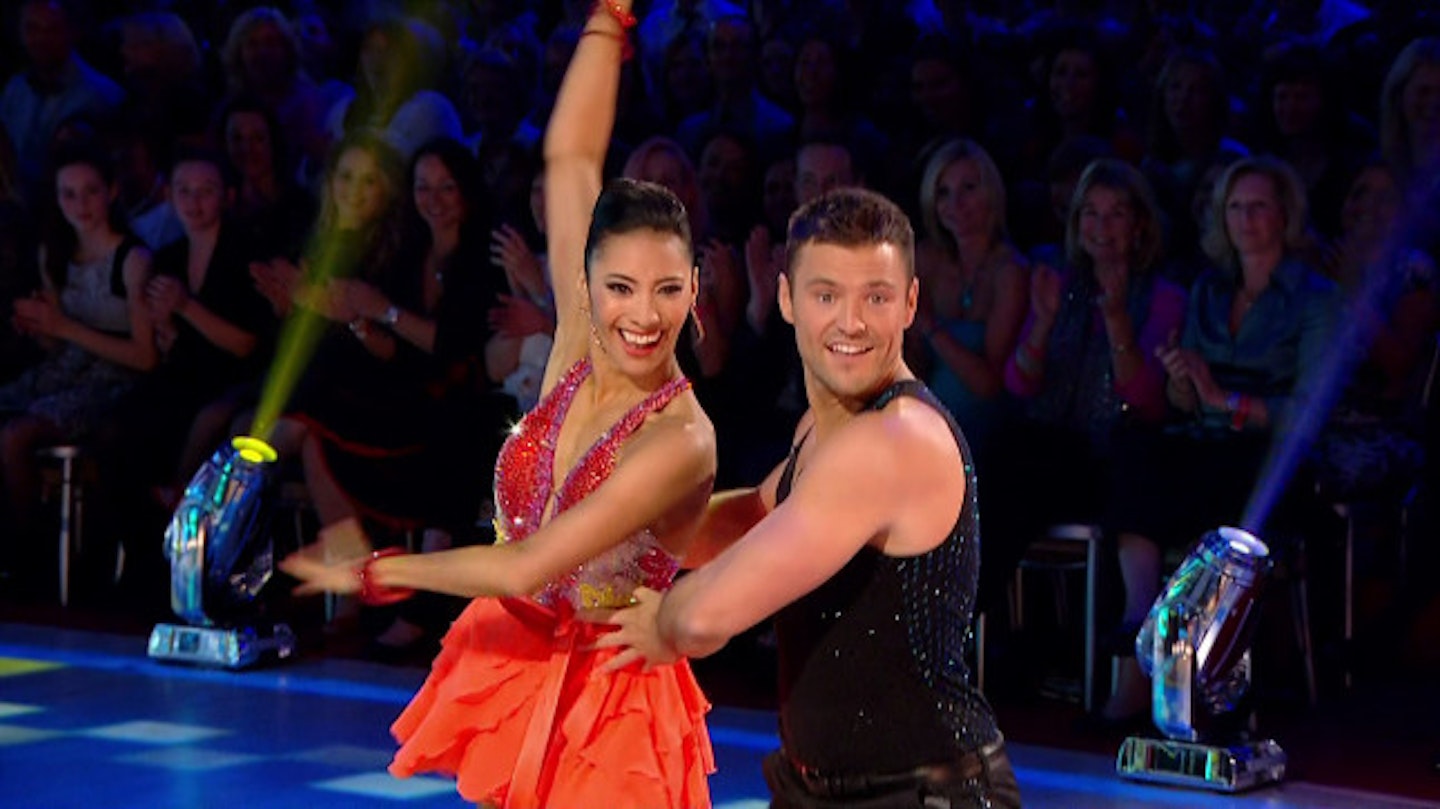 Mark and partner Karen Hauer