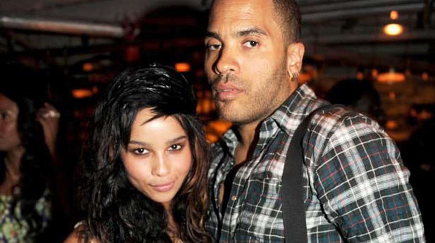 Zoe Kravitz and dad Lenny