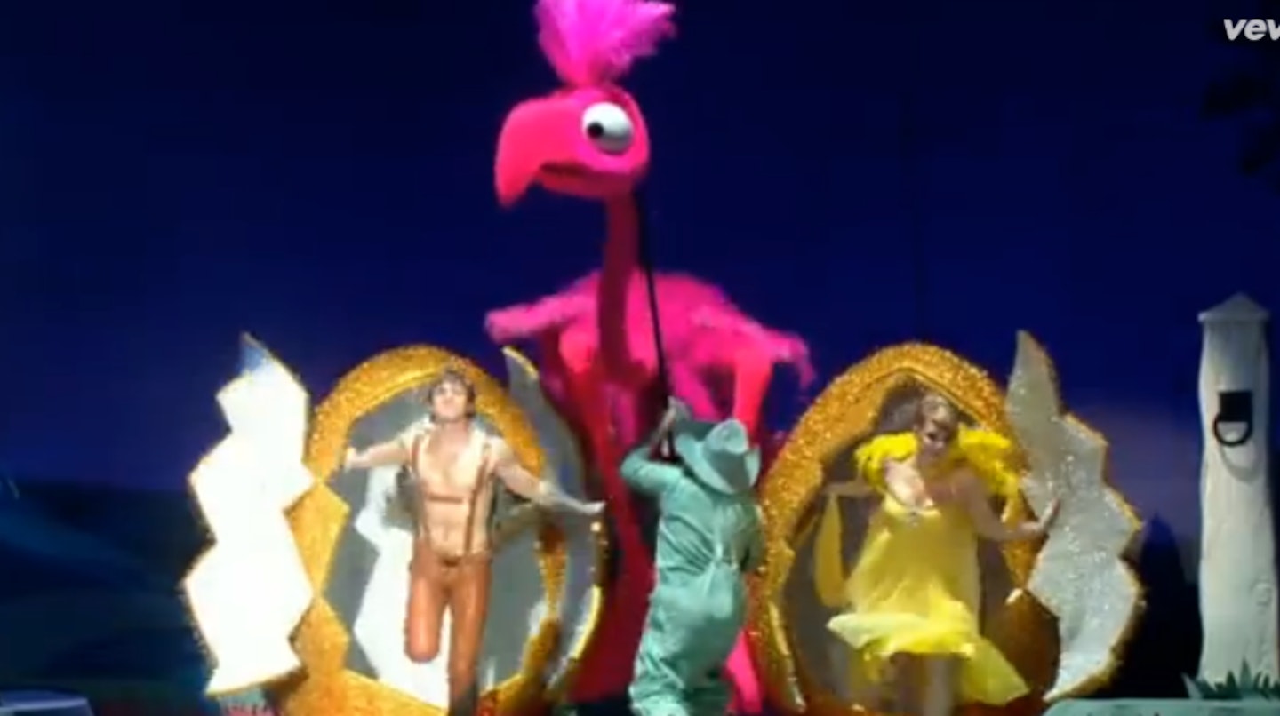 Scissor Sisters performance of Take Your Mama, 2005