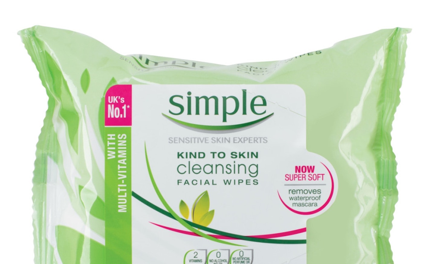 Simple Kind To Skin Cleansing Facial Wipes, £2.99