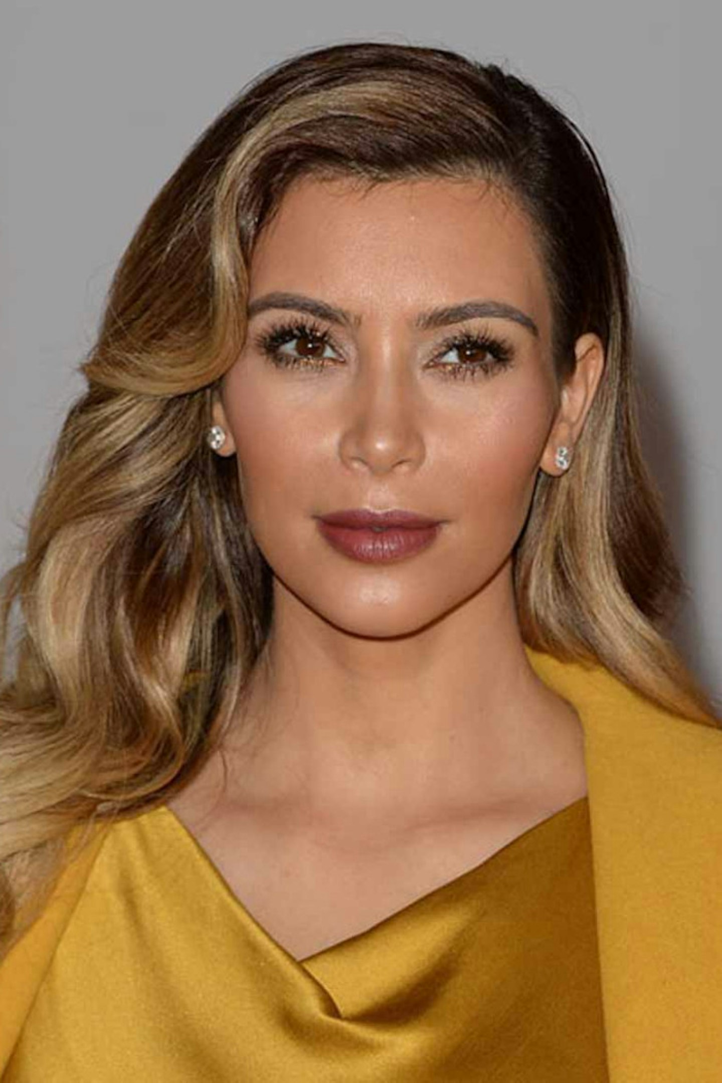 Kim Kardashians Hair 18