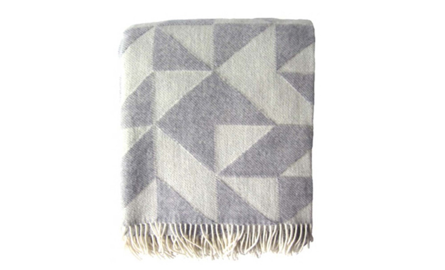 Geometric Merino Wool Blanket, available at SMUG