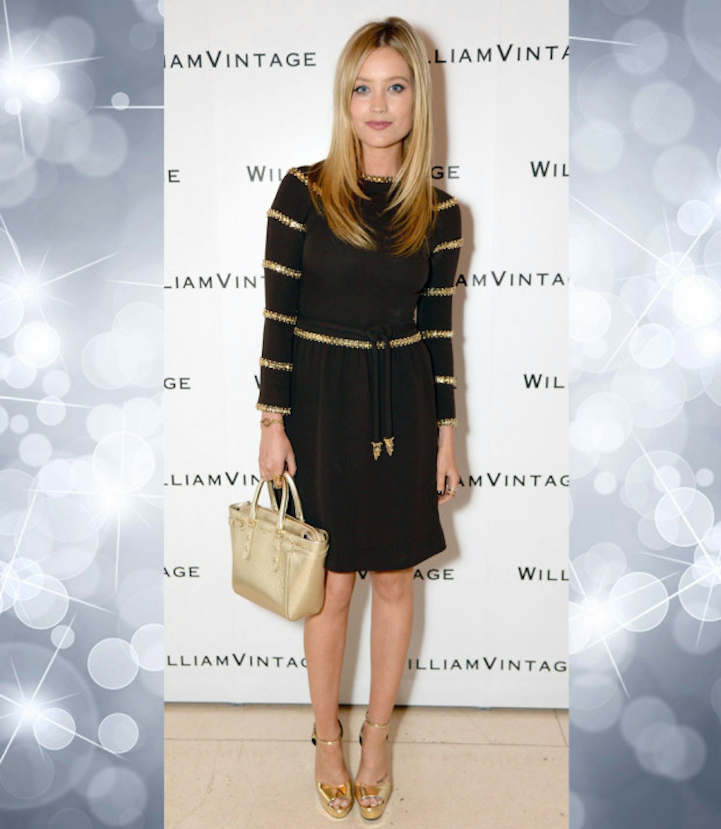 best-dressed-laura-whitmore-gold-platforms-black-knitted-dress