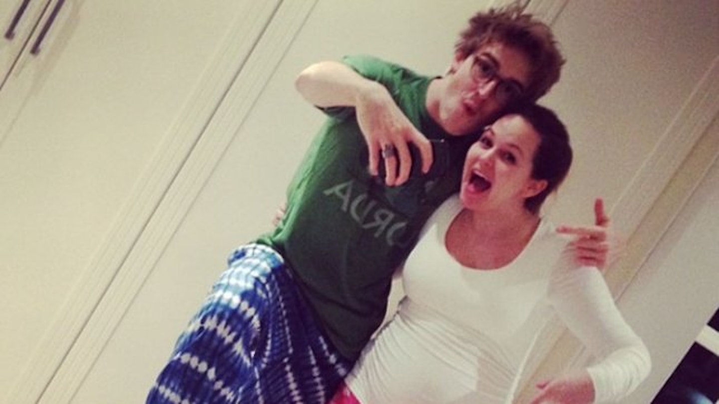 Tom Fletcher and Giovanna (Instagram)