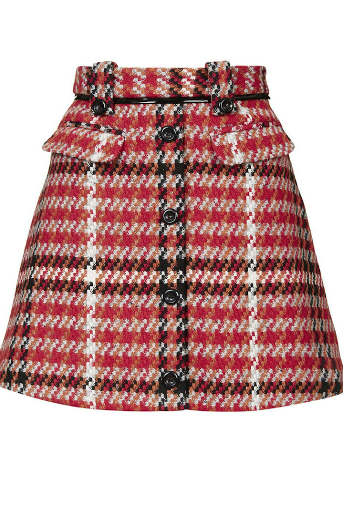 Topshop A-Line Tartan Skirt. £32.00