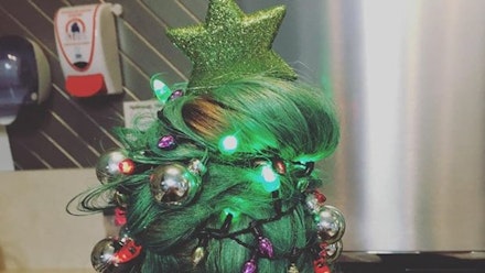 Christmas Tree Hair' Is Final Proof 2016 Is Drunk And Needs To Go Home |  Grazia