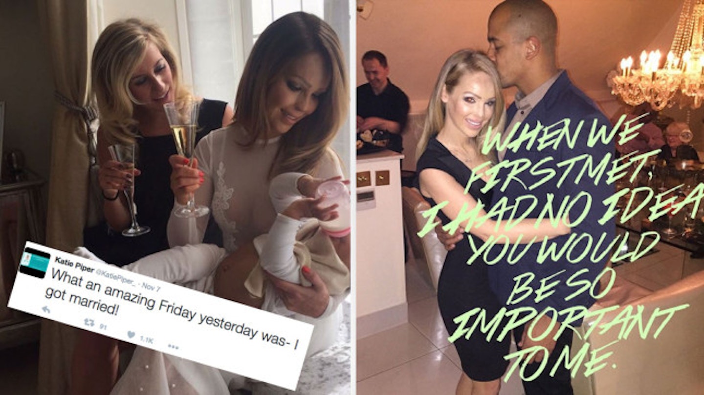 Katie Piper gets married