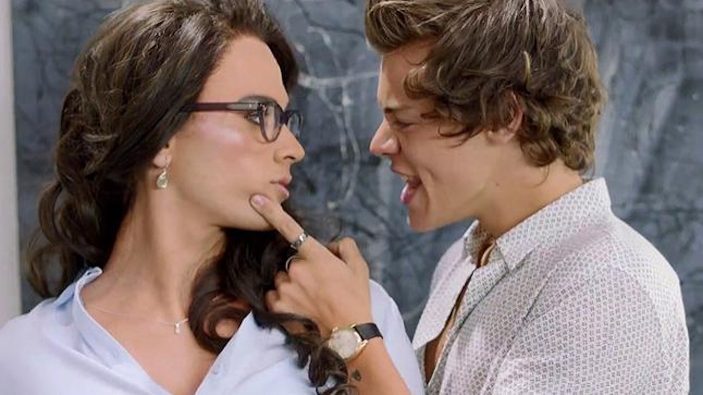 Harry Styles plays on his ladies man reputation in the video for 'Best Song Ever'