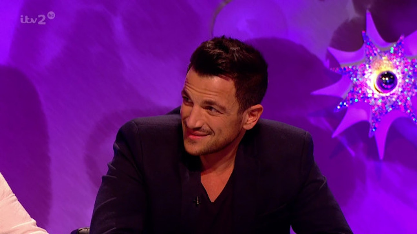 Peter Andre on Celebrity Juice