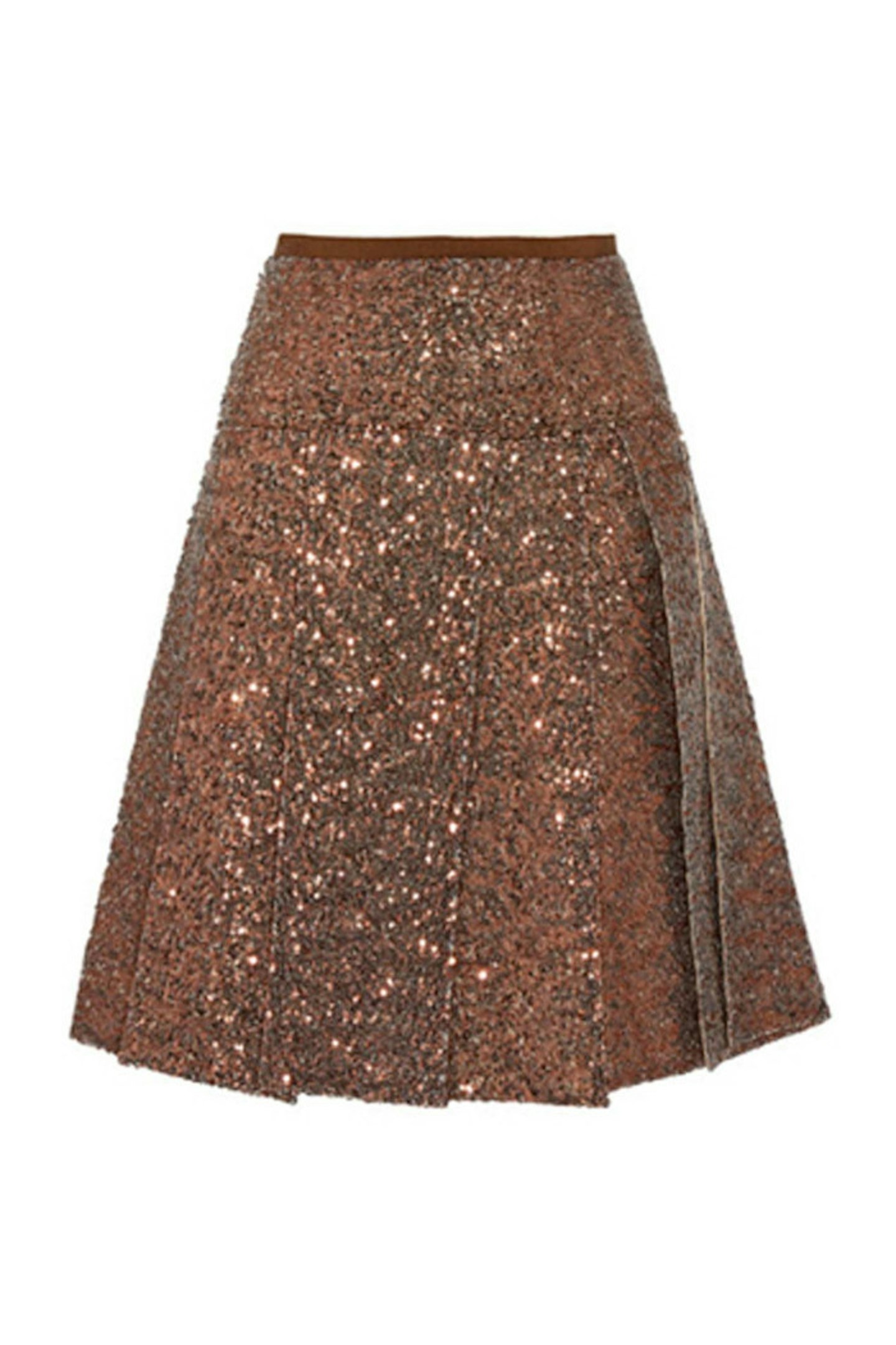 46. Glenda pleated sequined chiffon skirt, £680, No21 at Net-A-Porter