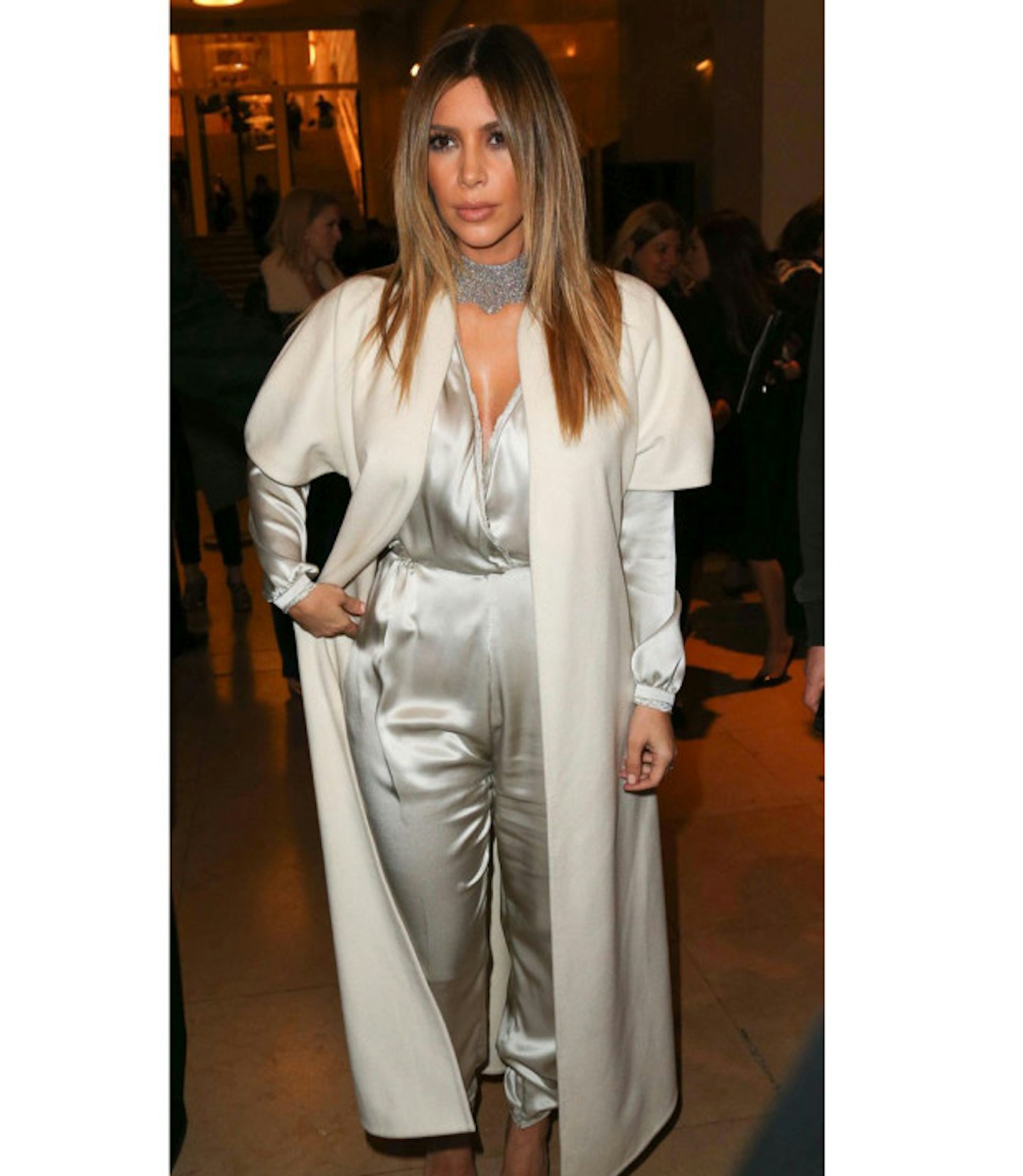 kim-kardashian-fashion-disaster-silk-jumpsuit-choker