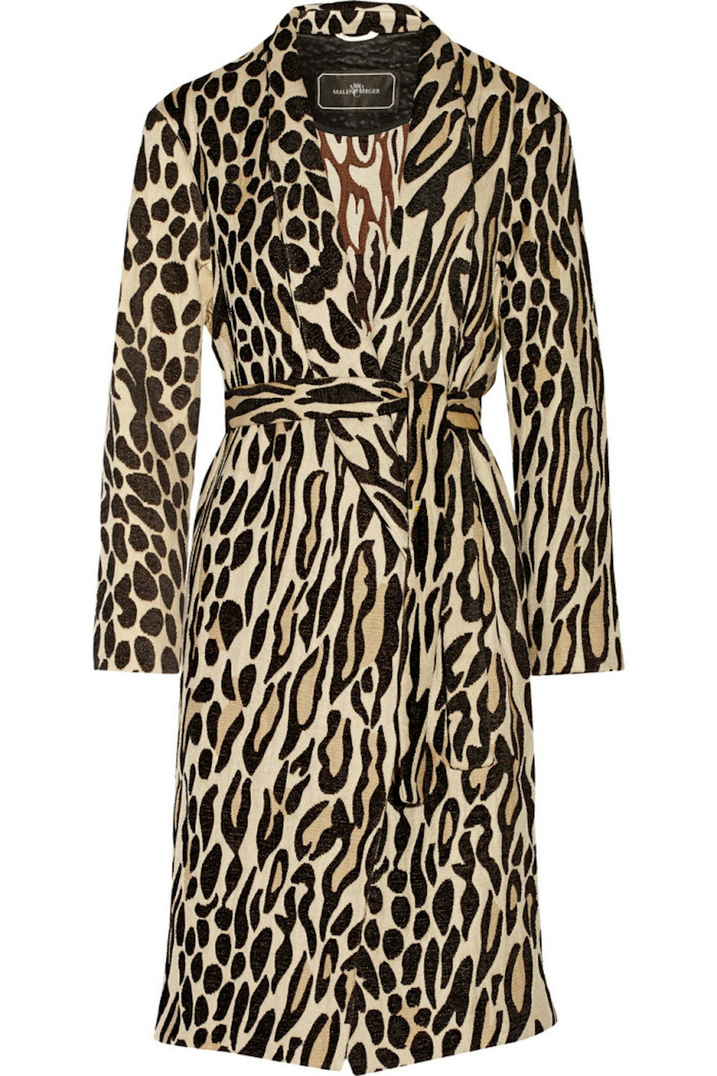 Make a statement in this leopard print trench, a great way to add instant glamour to your outfit.