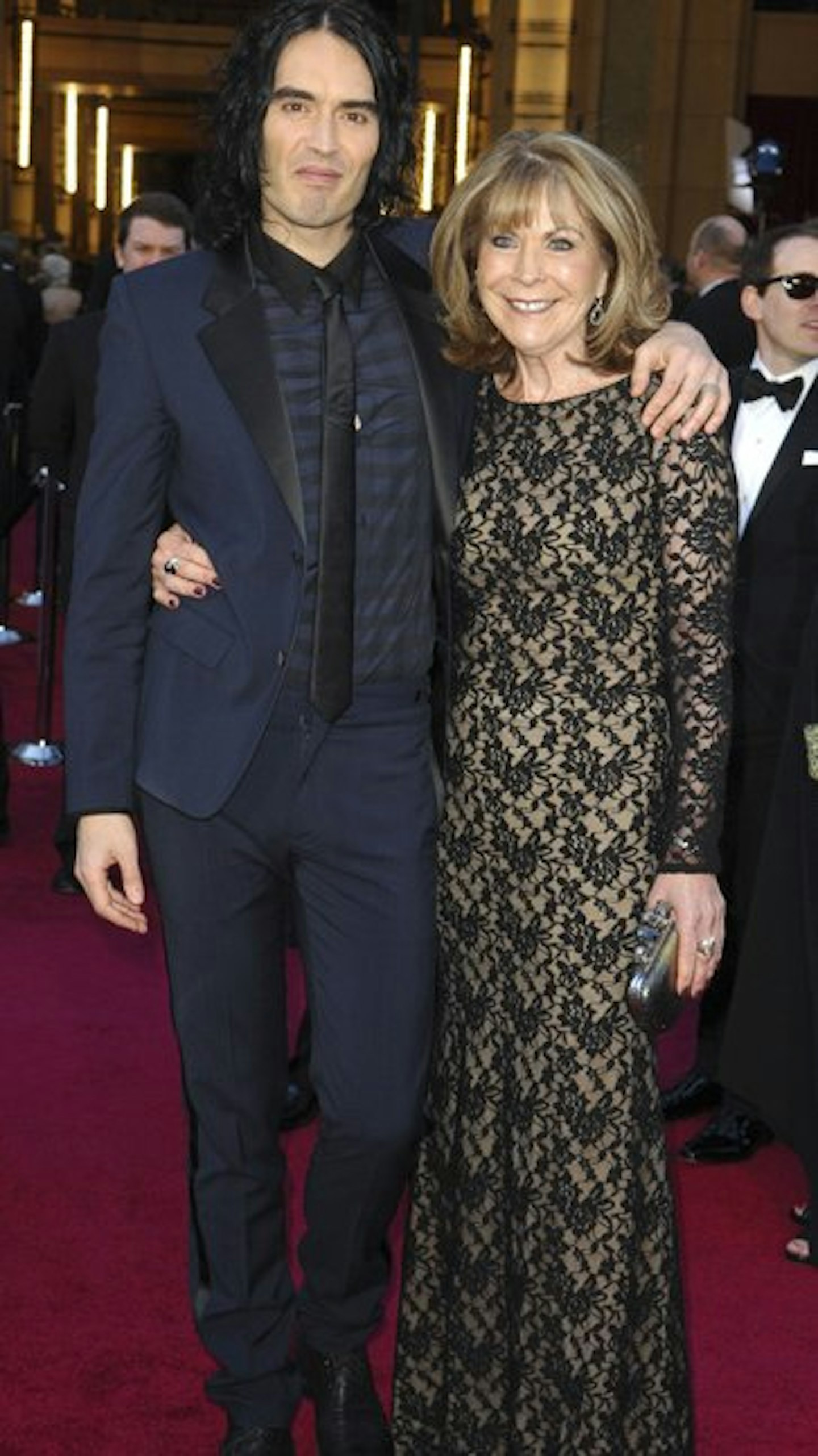 Russell is very close to his mum