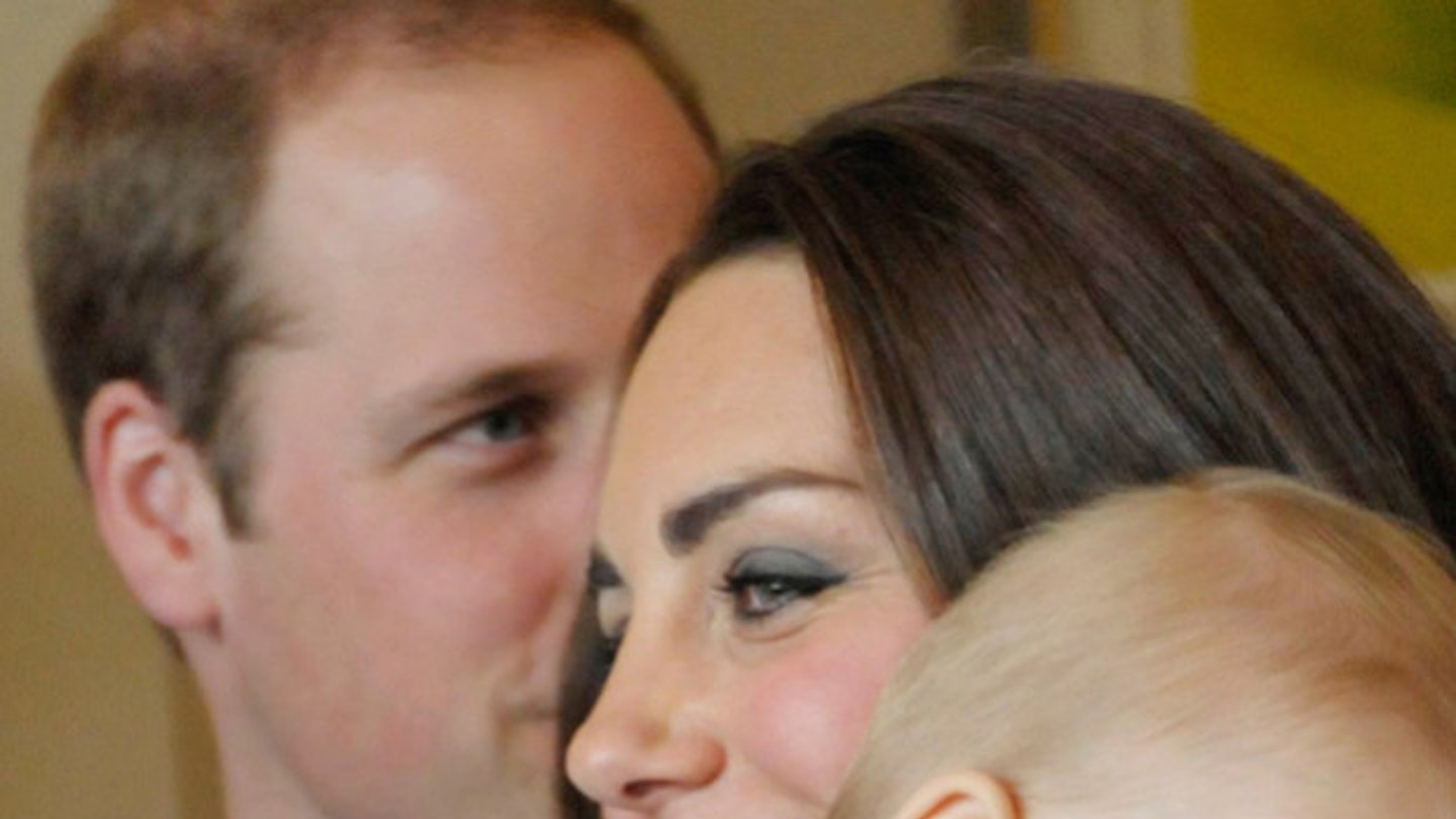 Kate and George cuddle new zealand
