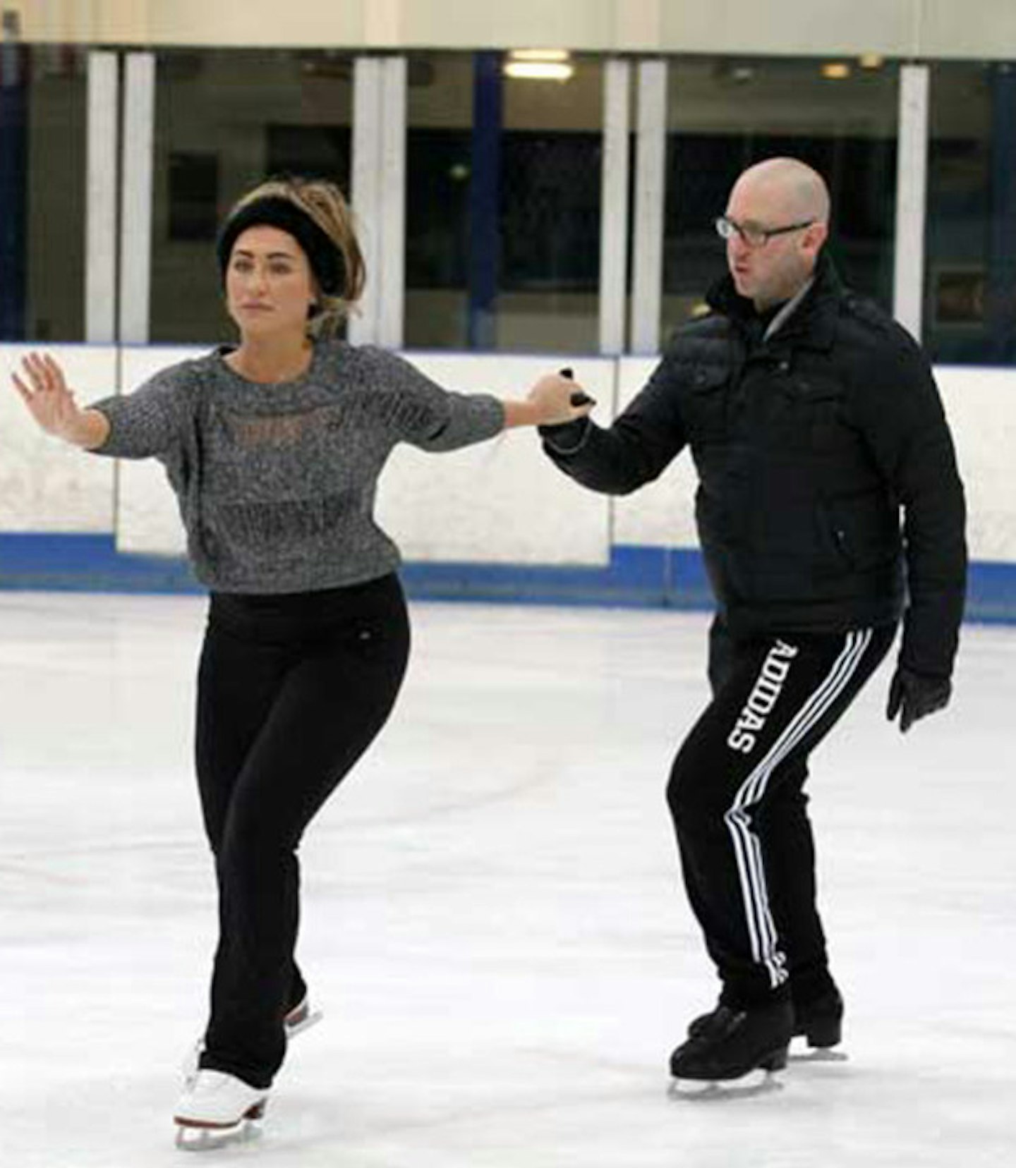 Get your skates on: Training hard for Dancing On Ice