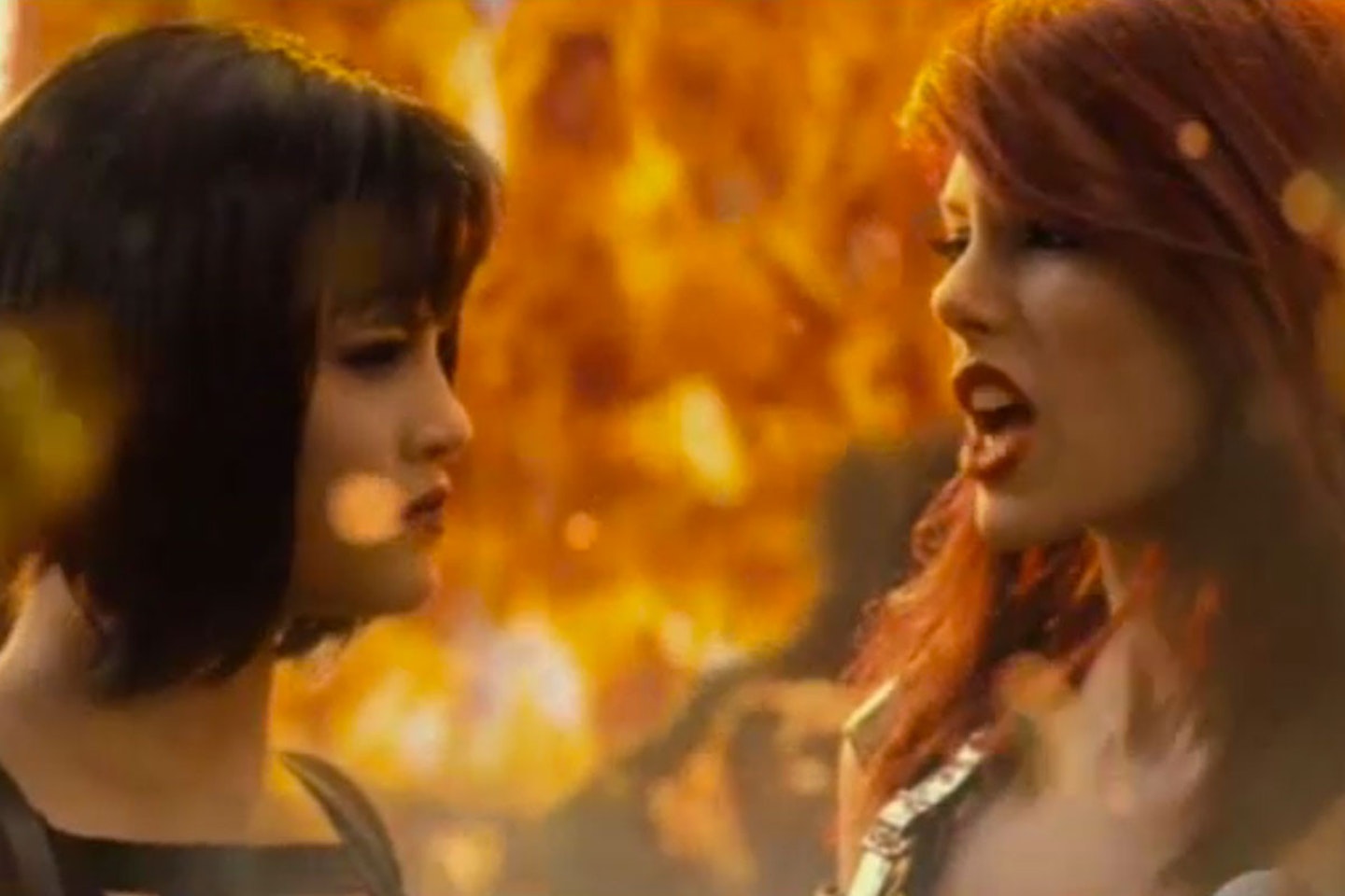 Selena featured as the "bad guy" in Taylor's music video for track Bad Blood.