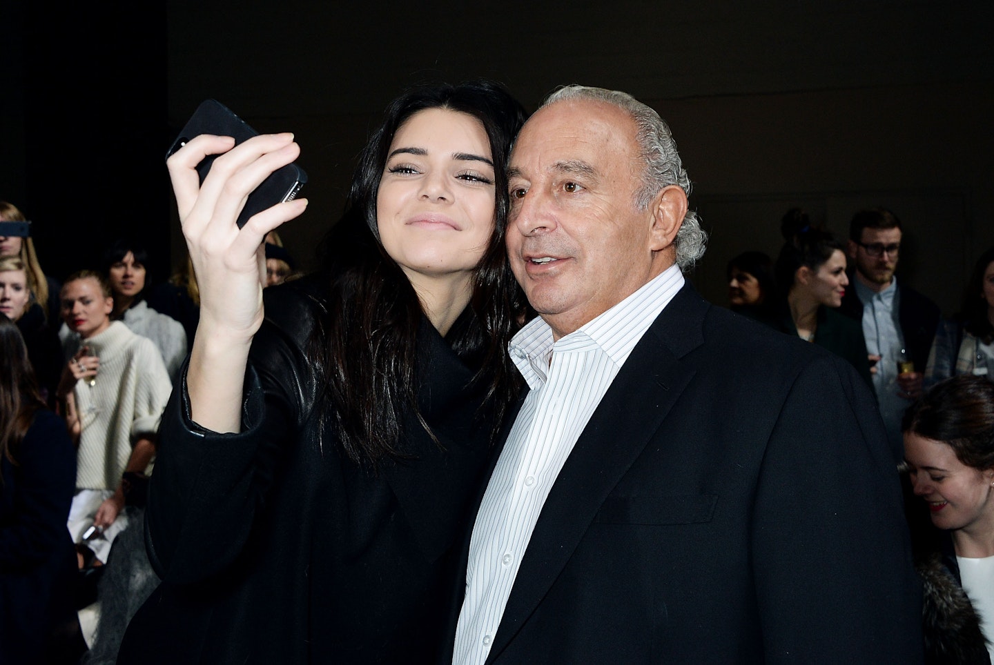 Kendall Jenner with Topshop's Philip Green [Getty]