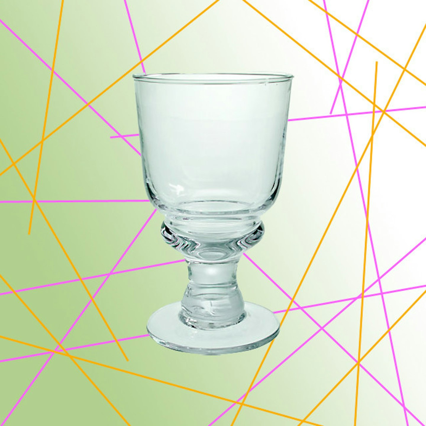 glass goblet
