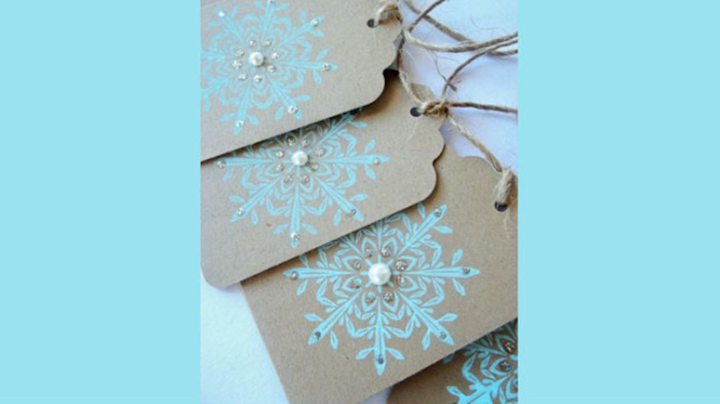 The wedding favour tags