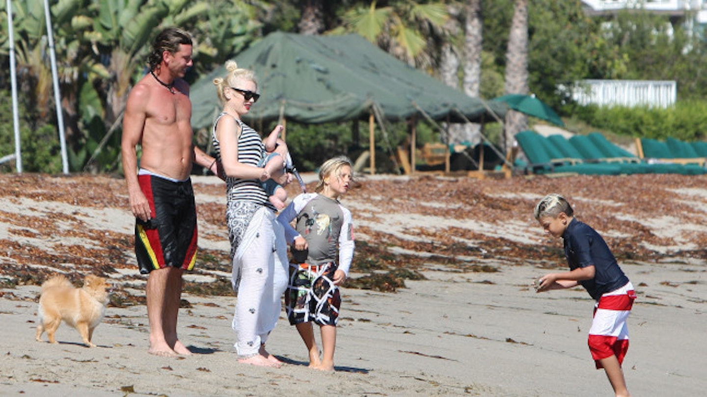 Gavin and Gwen with their young family