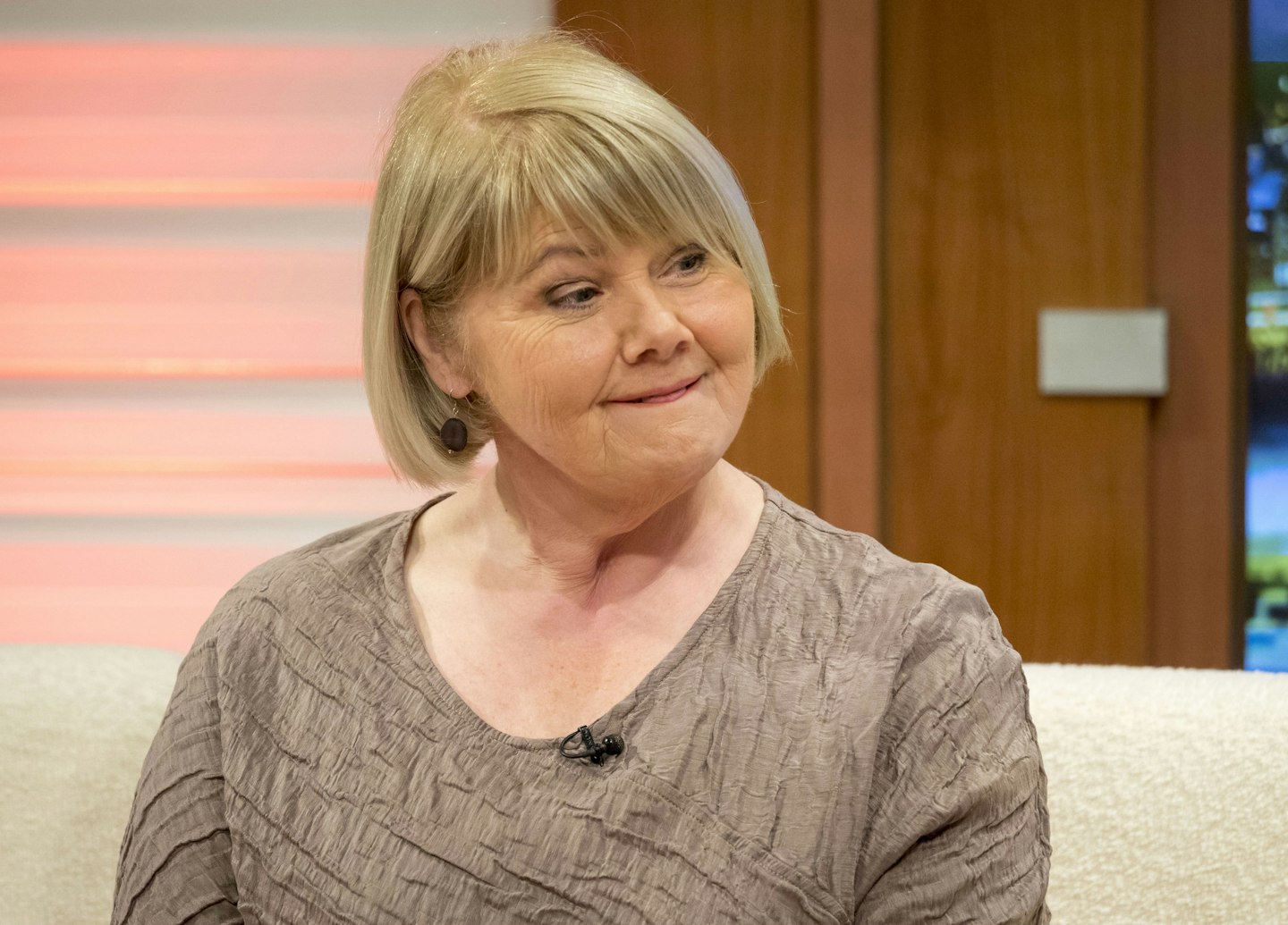 Annette Badland on Good Morning Britain today.