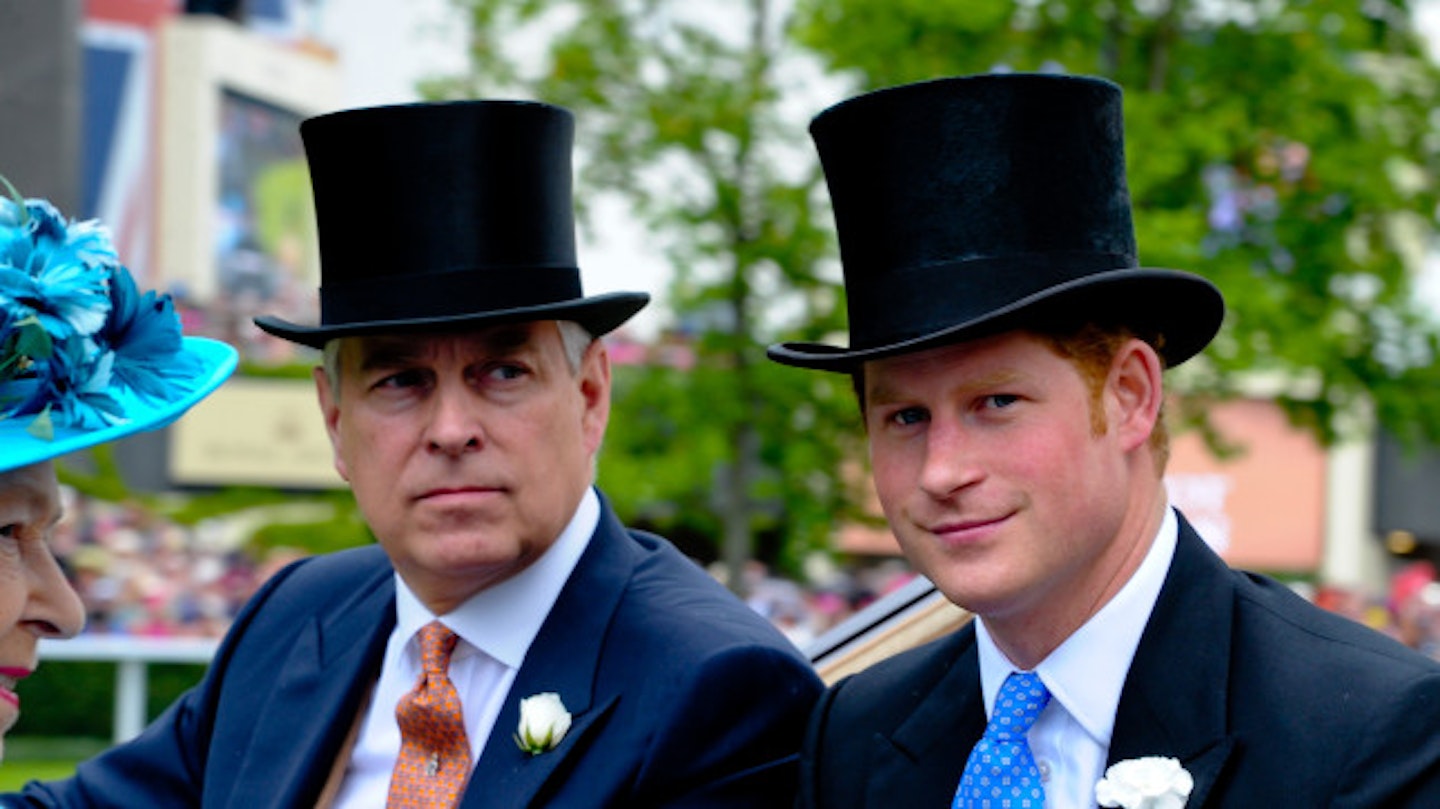 Prince Andrew, seen here with his nephew Prince Harry
