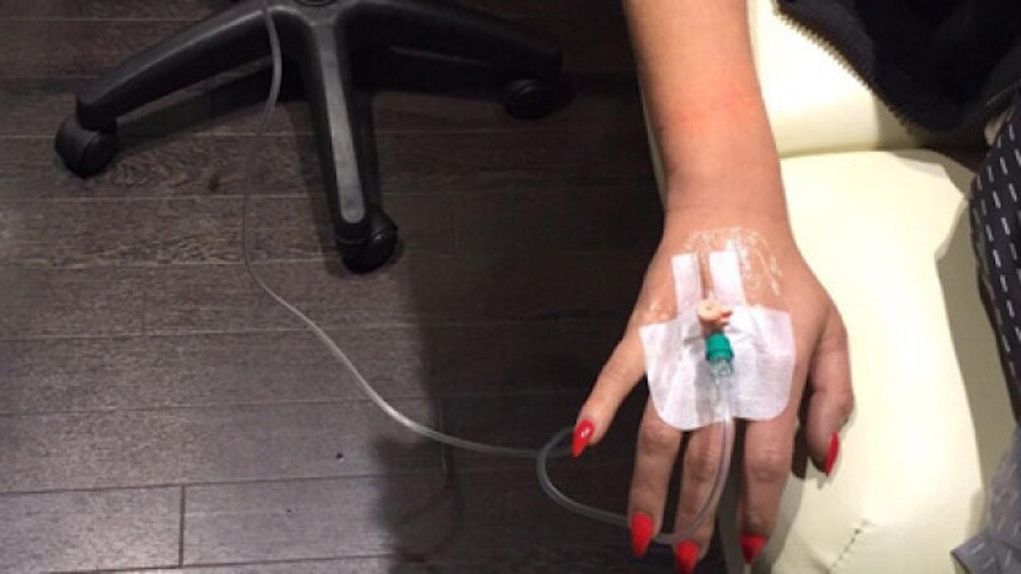 Vicky felt energised after her treatment