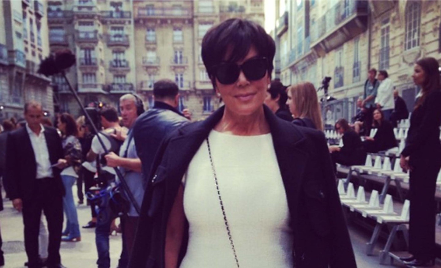 @Grazia_Live: Look who we've just bumped into - it's only Kris Jenner!
