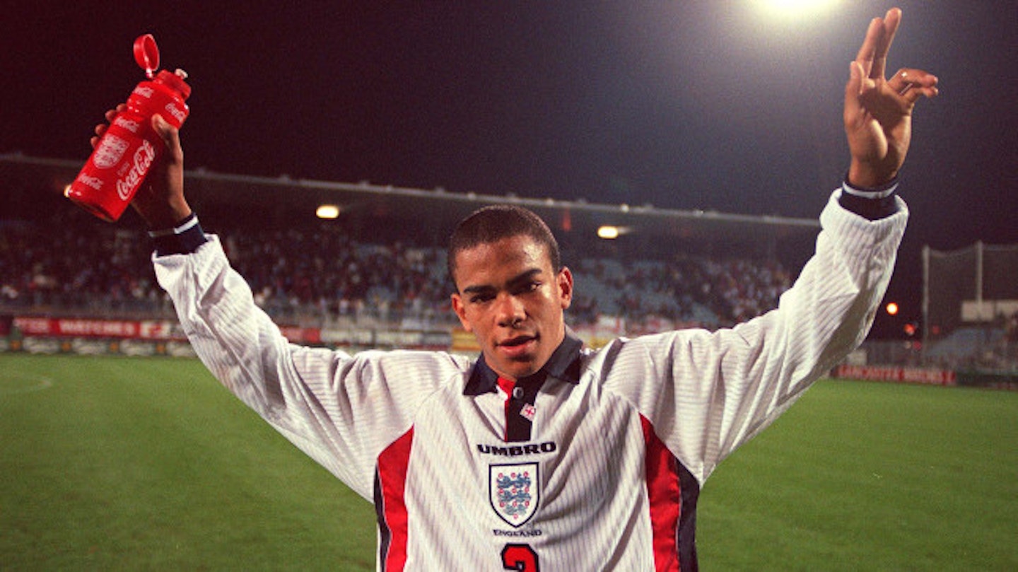 He made his Englad debut in 2007
