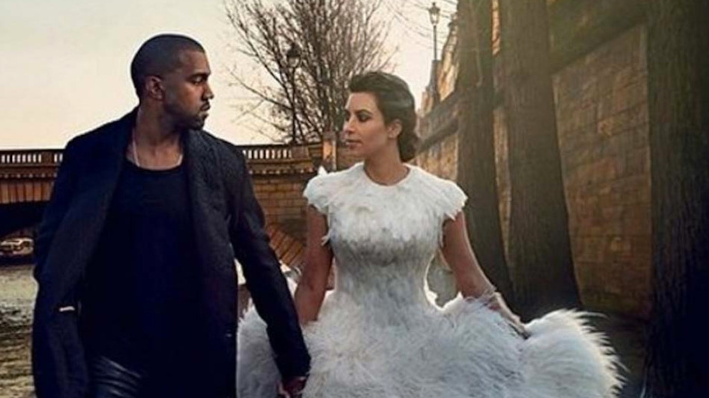 Kim Kardashian and Kanye West's wedding all the crazy rumours about the dress, the budget, and the guest list | Celebrity | Heat Kim Kardashian and Kanye West's wedding all the crazy rumours about the dress, the budget, and the guest list | Celebrity | Heat