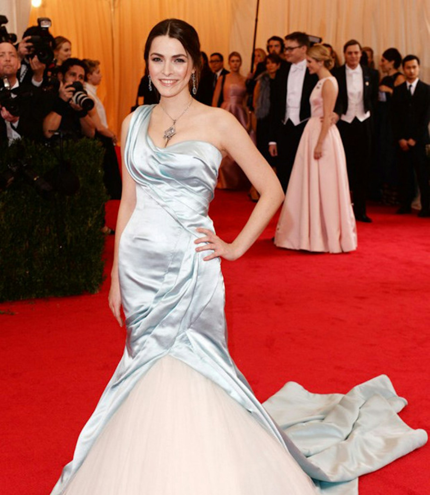 Bee Shaffer in Alexander McQueen
