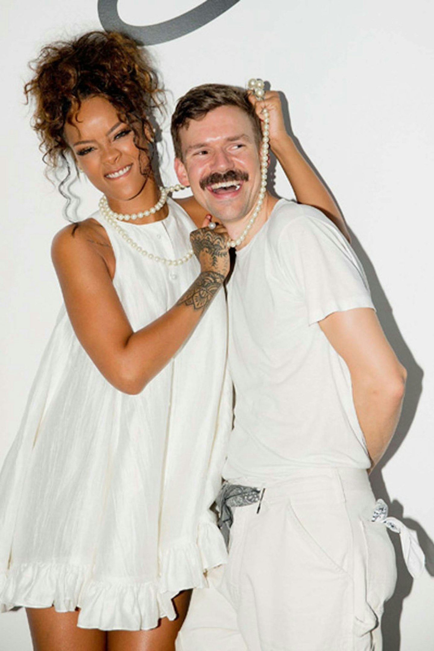 Rihanna at Adam Selman